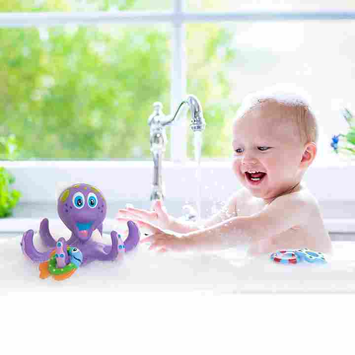 NUBY FLOATING PURPLE OCTOPUS